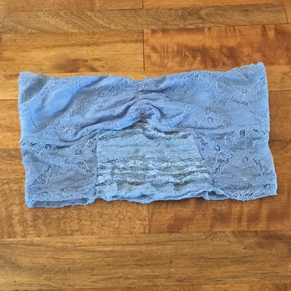 Free people strapless bralette size small